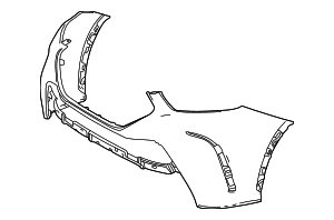 521190E955 - : Bumper Cover for Toyota Image