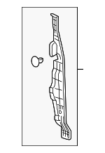 538280E010 - Body: Dust Seal for Toyota: Highlander Image