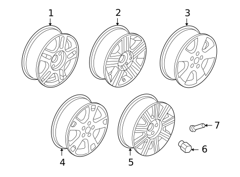 Wheels for 2005 Mercury Monterey #0