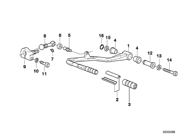 23418524155 - Manual Transmission: Bearing Shell -  for BMW-Motorrad Image
