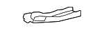57148F4010 - : Rear Rail Reinforced Plate for Toyota Image