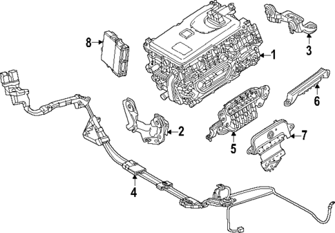 Electrical Components for 2024 Toyota Corolla Cross #1