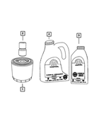 4761872AD - 5.7L Gas; Engine: 5w20 Engine Oil for Mopar Image