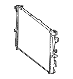 995005001 - Cooling System: Radiator for Mercedes-Benz Image