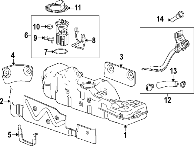 85635715 - : Part# 85635715 F Pipe for Chevrolet: Colorado | GMC: Canyon Image
