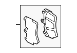 7P6698151G - : Brake Pads Front for Volkswagen: Touareg Image