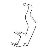 7P0614514B - Brakes: Brake Hose Bracket for Volkswagen Image