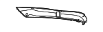 2976906702 - Body: Rear Pillar Trim for Mercedes-Benz Image