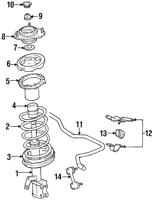 4882020021 - : Suspension Stabilizer Bar Link Kit for Toyota Image