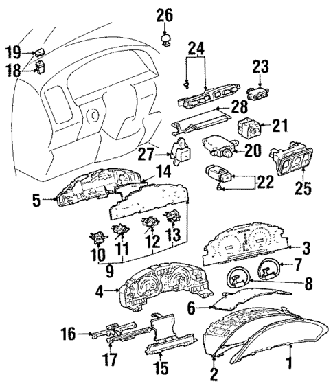Trunk for 1998 Lexus LS400 #0