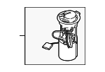 95B919051R - Fuel System: Fuel Pump Assembly for Porsche: Macan Image