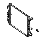 995005901 - Cooling System: Radiator for Mercedes-Benz Image