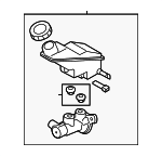58510R5000 - Body: Master Cylinder for Hyundai Image