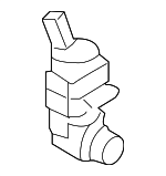 31349235 - Body: Washer Pump for Volvo: C70, S40, S60, S80, V50 Image