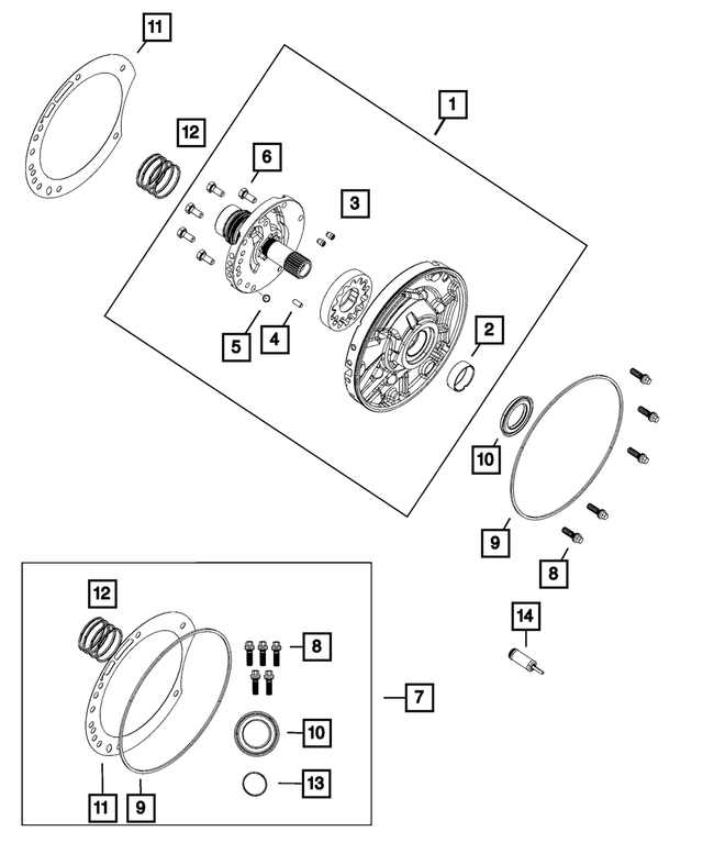 RL020952AA - 4-Speed; Automatic VLP Transaxle: Transmission Oil Pump for Chrysler: 200, Sebring | Dodge: Avenger, Journey Image