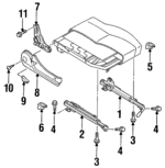 8972953142 - : Adjust Cover for Isuzu Image