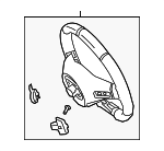 46024137P93 - Body: Steering Wheel for Mercedes-Benz Image