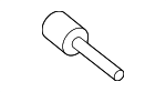 MB522047 - Body: Glove Box Door Stopper for Mitsubishi Image