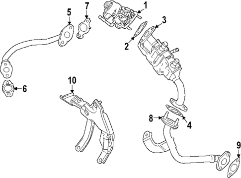 EGR System for 2024 Lexus TX550h+ #0