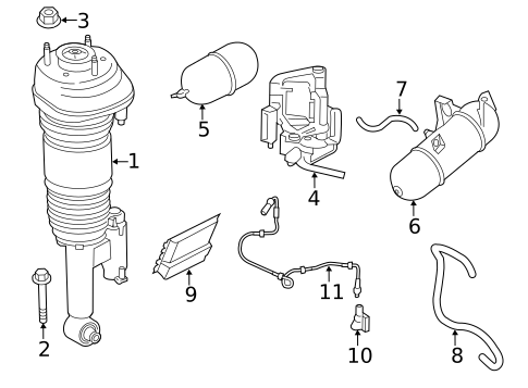 Ride Control Components for 2018 BMW 750i xDrive #0
