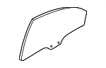 T00672511A - : 1995-2002 Mazda Millenia - Door Glass for Mazda: Millenia Image