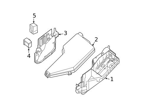 Horn for 2011 Nissan Maxima #1