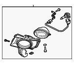 BAN751680B - : Fog Lamp Assembly for Mazda: 3 Image