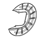 68568707AB - : Splash Shield, Left for Mopar Image
