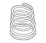 553302F130DS - : Coil Spring for Kia: Spectra, Spectra5 Image