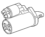 61516001 - Electrical: Starter for Mercedes-Benz Image