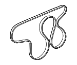 8126116360 - Cooling System: Serpentine Belt for Isuzu Image