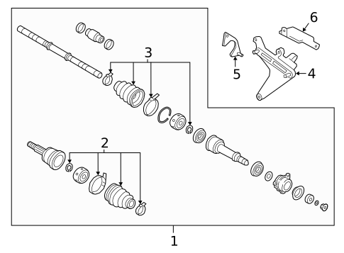 Drive Axles for 2024 Nissan Altima #0