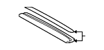 63409AD020 - Body: Roof Luggage Carrier Cross Rail for Toyota: Tacoma Image