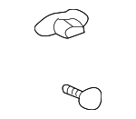 63454AD010 - Body: Front Bracket for Toyota: Tacoma Image