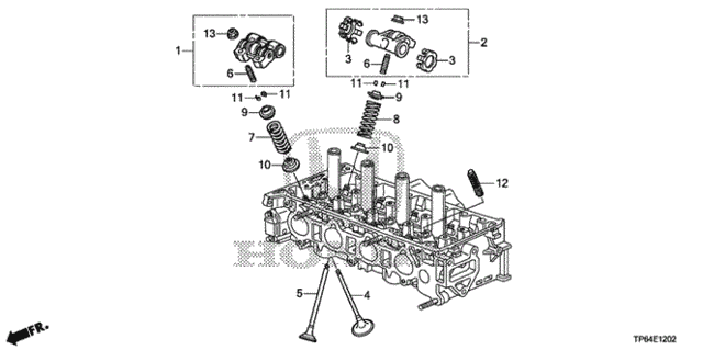 Valve - Rocker Arm (L4) for 2012 Honda Crosstour #0