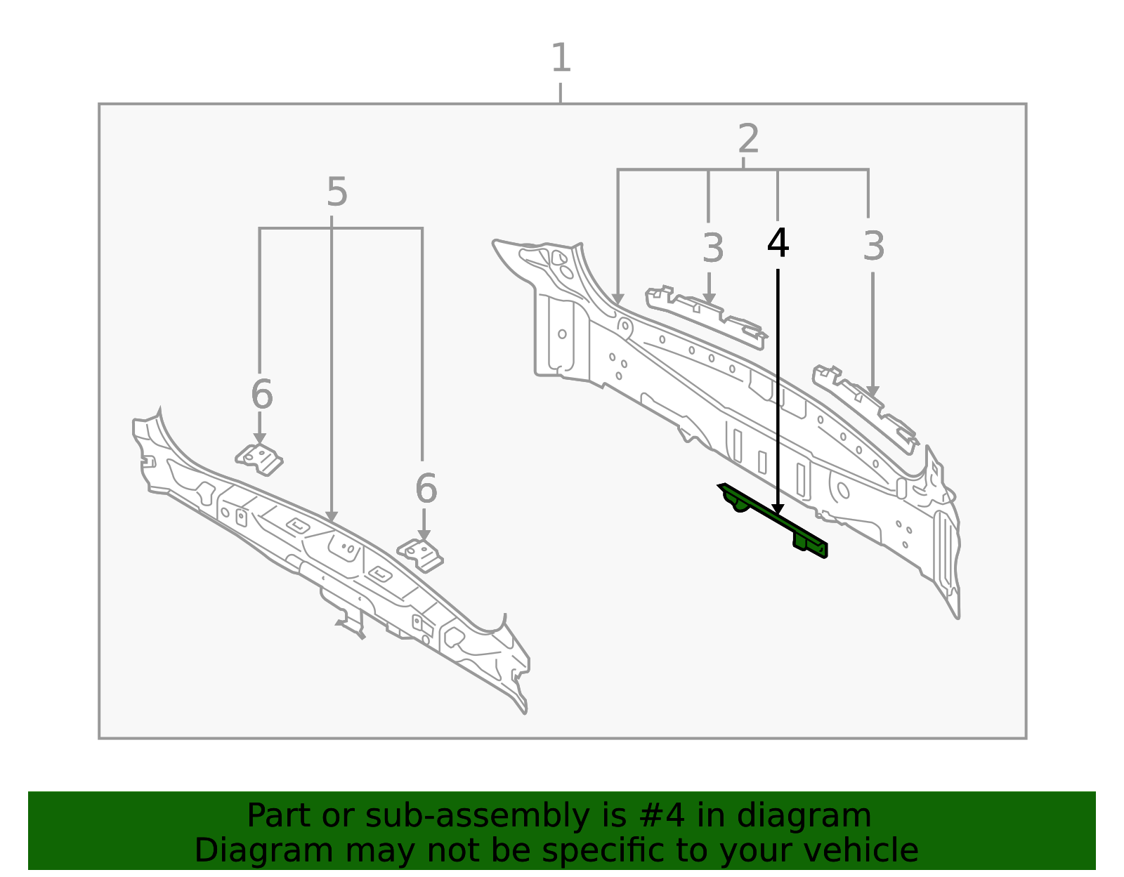 TD11-70-75Y - Rear Body Panel Lower Bracket - 2007-2015 Mazda CX-9