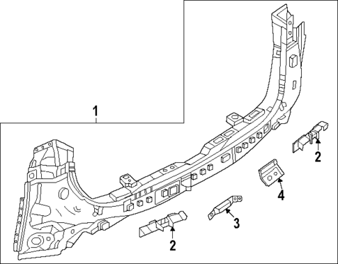 Rear Body for 2024 Mazda CX-90 #0