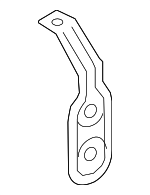 41357207208 - : Rear Bracket for BMW: 528i, 528i xDrive, 535d, 535d xDrive, 535i, 535i xDrive, 550i, 550i xDrive, ActiveHybrid 5, M5 Image