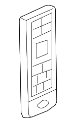 LR081488 - Electrical: Remote Control for Land Rover: Discovery, Discovery Sport, Range Rover, Range Rover Sport, Range Rover Velar Image