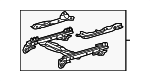 81166TY2A02 - Body: Seat Track for Acura Image