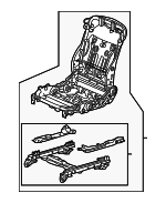 81126TY2A01 - Body: Seat Frame for Acura Image