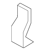 866351U200 - Body: Impact Bar Bracket for Kia: Sorento Image