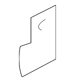 866871U000 - Body: Impact Bar Bracket for Kia: Sorento Image