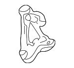 88970597 - Body: Support Bracket for Pontiac: Vibe Image