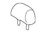 88970654 - Body: Headrest for Pontiac: Vibe Image