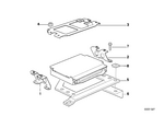 12141727498 - Engine Electrical System: Bracket Left for BMW Image
