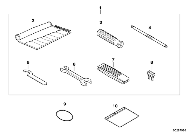 71118527118 - : Car Tool                  for BMW-Motorrad Image