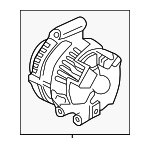 6311RX0505RM - Electrical: Alternator for Honda: Civic, CR-V Image