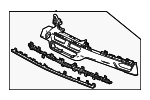 85685636 - Body: Bezel for Acura: ZDX Image