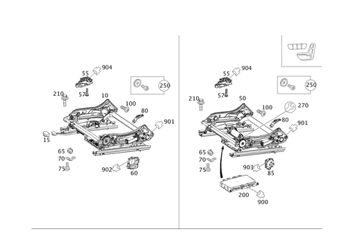 Seat Adjustment for 2012 Mercedes-Benz E63 AMG #0